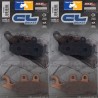 Plaquettes Carbone Lorraine de frein avant - Gilera 250 Nexus 2007-2008 Plaquettes Carbone Lorraine de frein avant - Gilera 250 Nexus 2007-2008