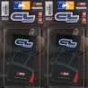 Plaquettes racing Carbone Lorraine frein avant - Honda CBR 600 RR sans ABS 2005-2016