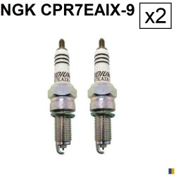 2 bougies NGK iridium CPR7EAIX-9 - Kawasaki VN 900 Custom 2007-2011