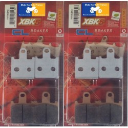 Carbone Lorraine front brake pads - Kawasaki ZZR 1400 /ABS 2006-2019