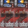 Plaquettes Carbone Lorraine de frein avant - Yamaha YZF-R1 2007-2014