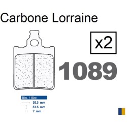 Tylne klocki hamulcowe Carbone Lorraine dla KTM 65 SX 2000-2003