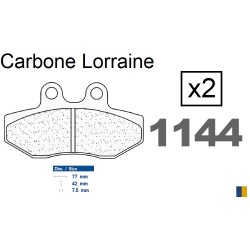 Plaquettes Carbone Lorraine de frein avant - Rieju 125 MRX 2002-2008