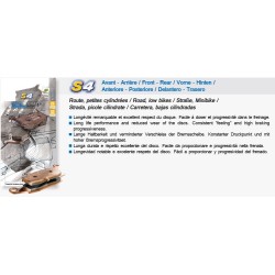 Pastiglie freno anteriore Carbone Lorraine per Rieju 125 MRX 2002-2008