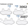 Pastillas de freno delanteras Carbone Lorraine para Benelli 125 / 250 Caffenero 2008+