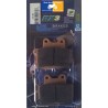 Pastillas de freno traseras Carbone Lorraine para Yamaha XJ 600 N/S Diversion 1992-2003