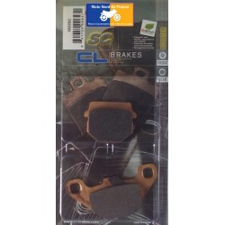 Carbone Lorraine rear brake pads - Adly 50 Super Sonic 2006-2008