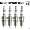 4 candela NGK iridio DPR8EIX-9 per Honda XL 600 V Transalp 1987-1999 4 candela NGK iridio DPR8EIX-9 per Honda XL 600 V Transalp 1987-1999