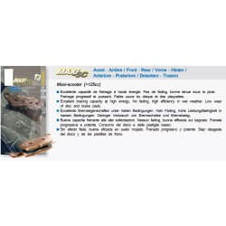 Pastiglie freno Carbone Lorraine tipo 3013 MSC