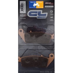 Carbone Lorraine front brake pads - Kymco Downtown 300 i ABS 2010-2015