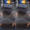 Carbone Lorraine bromsbelägg fram för BMW C 600 Sport 2012-2016