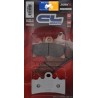 Brake pads Carbone Lorraine type 1233 XBK5
