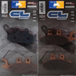 Pastiglie freno anteriore Carbone Lorraine per Piaggio 250 X9 2005-2010