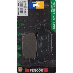 Plaquettes de frein Ferodo semi-métal type FDB2212EF