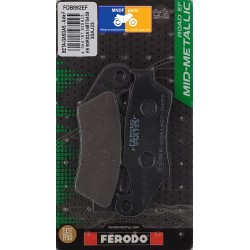 Ferodo semi-metalen remblokken type FDB892EF
