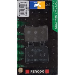 Plaquettes de frein Ferodo semi-métal type FDB2128EF