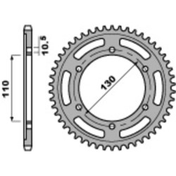 Kit chaîne 525 - Suzuki 750 GSXR 2011-2017