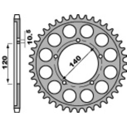 Kit chaîne 530 - Suzuki SV 1000 N 2003-2007