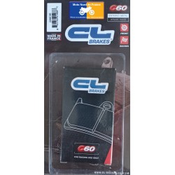 Plaquettes de frein racing Carbone Lorraine type 2246 C60