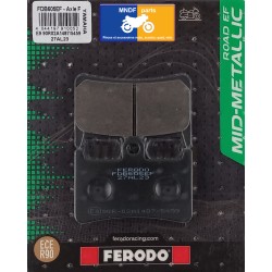 Pastiglie freno semimetalliche Ferodo tipo FDB605EF