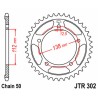 Kit chaîne 530 - Honda CBF 1000 F /ABS 2010-2016