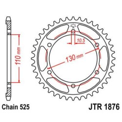 Kettensatz 525 – Suzuki 600 GSXR 2011-2017