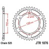 Chain kit 525 for Suzuki 600 GSXR 2011-2017