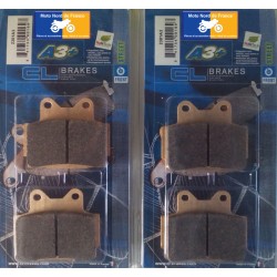 Carbone Lorraine front brake pads - Yamaha 600 SRX 1985-1987