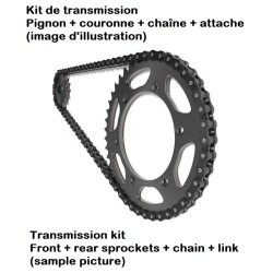 Kit chaîne 525 - Suzuki DL 1000 V-Strom 2002-2011