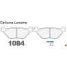 Pastillas de freno traseras Carbone Lorraine - Yamaha XVS 1300 A Midnight Star 2007-2013