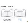 Przednie klocki hamulcowe Carbone Lorraine racing typu 2539 C60