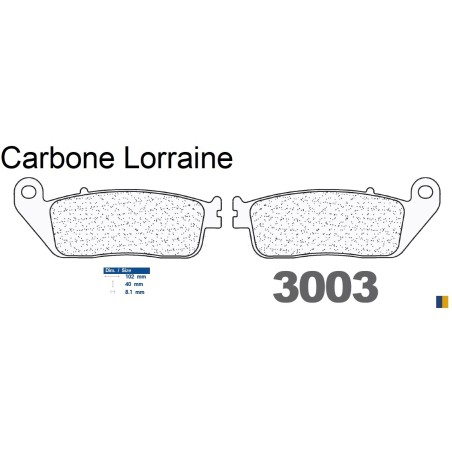 Carbone Lorraine Bremsbeläge - 3003 MSC