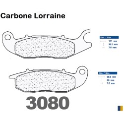 Carbone Lorraine remblokken vooraan - Honda 125 MSX 2013-2021