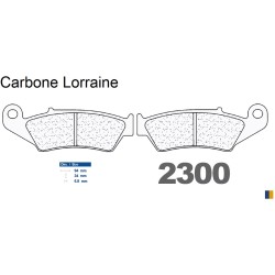 Plaquettes Carbone Lorraine de frein avant - Suzuki DR 125 SM 2008-2010