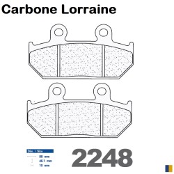 Carbone Lorraine bromsbelägg bak - 2248 A3+