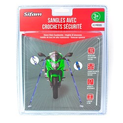 2 Tie-down straps BLUE FORCE - 32 x 3000mm
