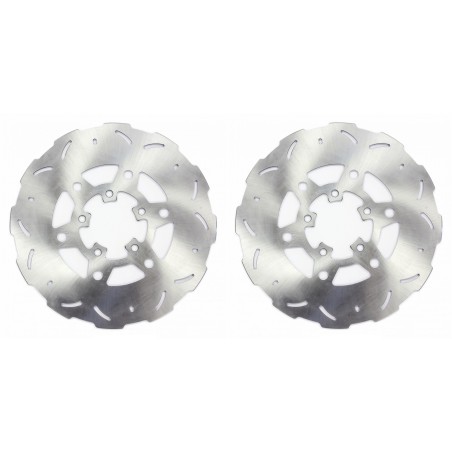 2 Sifam front wave brake discs - Derbi 250 Rambla 2008-2009