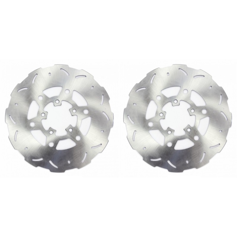 2 Sifam Wave-remschijven voorwaartse voor Aprilia 250 Sport City 2006-2009