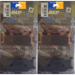 Pastillas de freno delanteras Carbone Lorraine para Yamaha XP 500 T-Max (S/T/V) 2004-2007