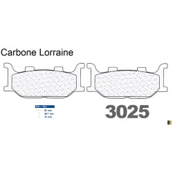 Carbone Lorraine Bremsbeläge vorne - Italjet 250 Jupiter 2001-2003