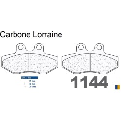 Plaquettes de frein Carbone Lorraine type 1144 S4