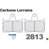 Plaquettes Carbone Lorraine de frein arrière - Kawasaki 1400 ZZR /ABS 2006-2019
