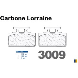 Carbone Lorraine bromsbelägg - 3009 SC