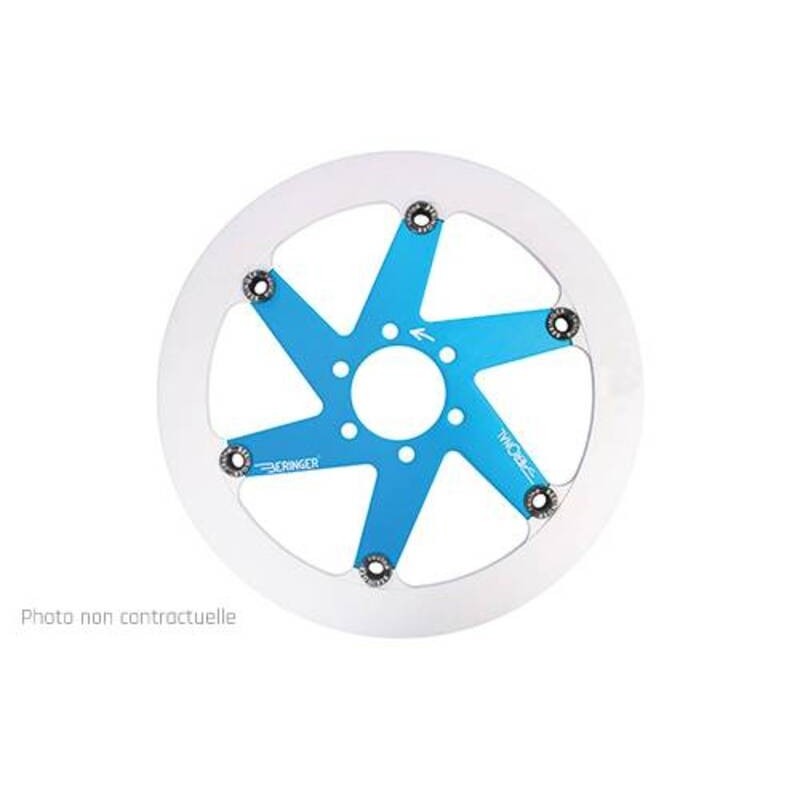 BERINGER Aeronal ronde zwevende remschijf - blauw - ref KT13FBL