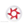 BERINGER Aeronal runde schwimmende Bremsscheibe - Rot - ref H31FR