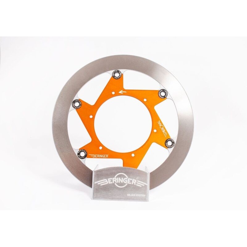 Disque de frein BERINGER Aeronal inox flottant - ref KT5LGOMMI