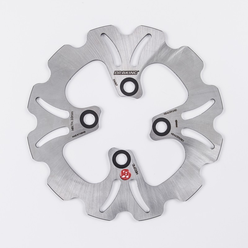 BRAKING fixed wave brake disc - ref MB02FID