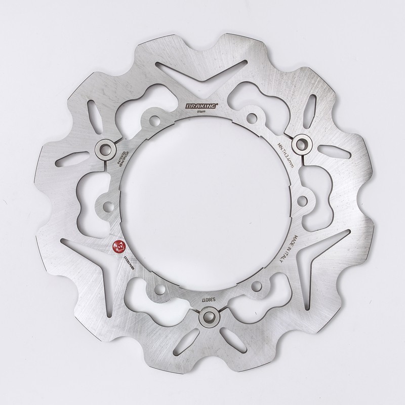 Disco freno semi-flottante ondulato BRAKING S3 - ref S38017