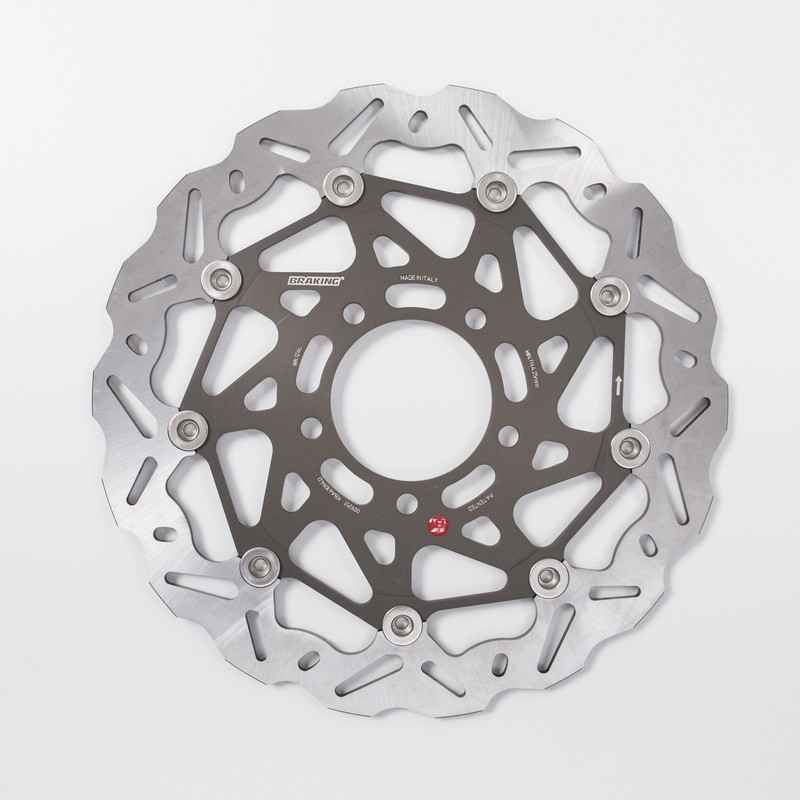 Disque de frein BRAKING SK2 pétale flottant - ref WK124L