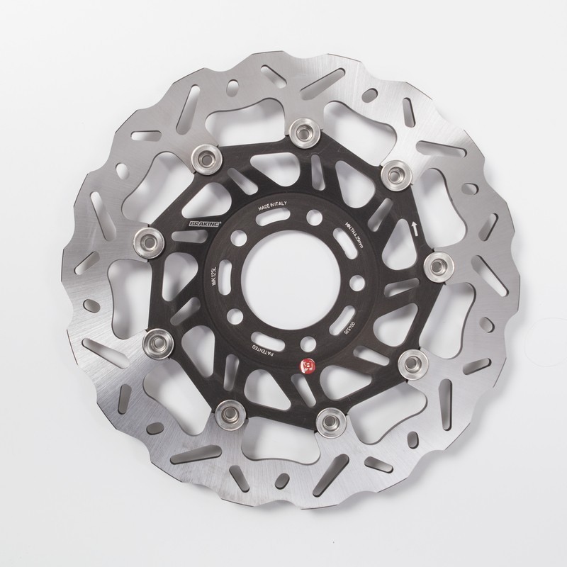 Disque de frein BRAKING SK2 pétale flottant - ref WK125L